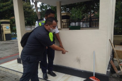 Pos Satpam PN Kota Probolinggo Dilempar Bom Molotov Orang Tak Dikenal