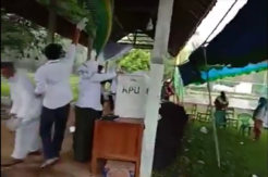 Hujan Lebat Disertai Angin Kencang Memporakporandakan TPS di Sumenep
