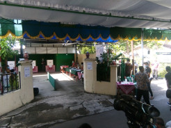Suasana di TPS Tempat Gibran Rakabuming Raka Mencoblos