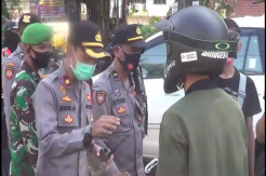 Tertangkap Tak Pakai Masker, Pemuda Sidoarjo Ajak Debat Petugas