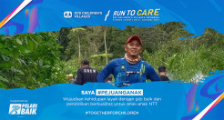 Demi Gizi 1.645 Anak di Flores, Sejumlah Orang Akan Berlari Larantuka-Meumere Sejauh 152 Km