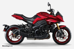Suzuki Katana Red Candy Masuk Indonesia 2021? Simak Dulu Tampang Berototnya!
