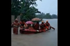 Tanjungpinang Terendam Banjir, 55 Kepala Keluarga Dievakuasi