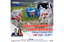 Live di iNews Siang Pukul 11.00 WIB Ini: Geger! Jenazah Covid-19 Tertukar