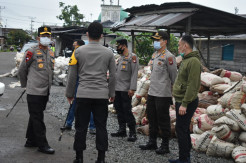 Polsek Terentang Kubu Raya Terbakar, Kabid Humas Polda Kalbar Ungkap Penyebabnya
