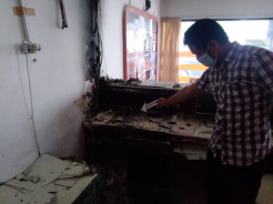 Ruang Kasir Kantor Pos Kopang Terbakar, Uang Puluhan Juta dan Arsip Hangus