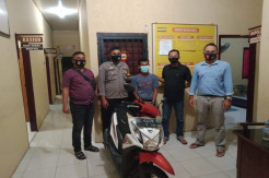 Lagi Asyik Ngopi, Maling Motor Ditangkap Polisi di Pidie Jaya