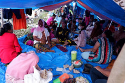 Begini Suasana Pengungsi Bencana Gempa Bumi di Sulawesi Barat