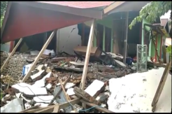 Dampak Gempa, Ratusan Kepala Keluarga di Mamuju Belum Bisa Menempati Rumahnya