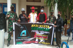 Perihatin Korban Gempa Majene, AML Community Salurkan Bantuan Kemanusian