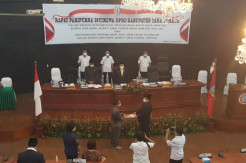 DPRD Tana Toraja Gelar Paripurna Umumkan Bupati dan Wabup Terpilih