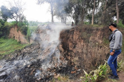 Penyebab Ledakan Dahsyat Masih Msiterius, Polres Mojokerto Tunggu Hasil Labfor