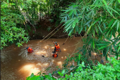 3 Santri Seberangi Sungai Kalibebeng Batang, 1 Hilang Tenggelam