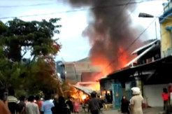 Api Bakar 2 Rumah di Kabupaten Enrekang