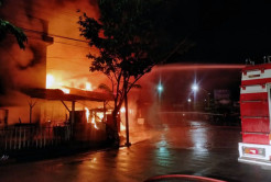 8 Unit Kios Pedagang di Kota Sibolga Ludes Terbakar Dini Hari Tadi