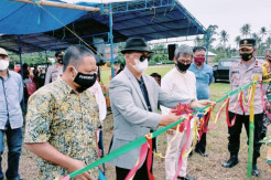 Bupati Enrekang Resmikan Pamsimas di Desa Puncak Harapan