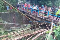 Banjir Bandang Terjang Ponorogo, 1 Jembatan Hanyut, Rumah dan Sawah Tergenang