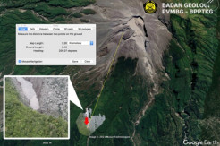 Kubah Lava Baru Gunung Merapi Muncul di Sisi Selatan Kawah