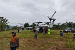 Cuaca Buruk di Papua, Paksa Helikopter Mendarat Darurat di Nimbokrang