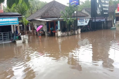 Biasanya Dilanda Kekeringan, Kini Kapanewon Tepus Tergenang Banjir