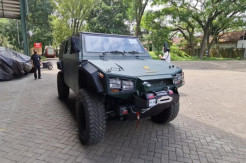 Maung Pindad Seharga Rp600 Juta Jadi Mobil Operasional Bupati Gunungkidul