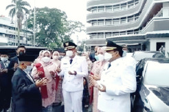 Jeje Wiradinata-Ujang Endin Indrawan Dilantik jadi Bupati dan Wakil Bupati Pangandaran