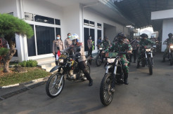 Naik Trail, Kapolda dan Pangdam Pantau Langsung Titik Karhutla di Kubu Raya