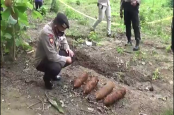 Ponorogo Geger, Petani Temukan 8 Mortir Diduga Sisa Perang Gereliya Jendral Sudirman