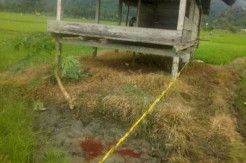 Mengerikan, Cekcok di Sawah Suami Langsung Gorok Leher Istri Pakai Parang