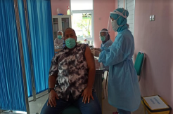 104 Orang Jurnalis di Sidoarjo Jalani Vaksinasi COVID-19