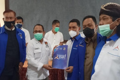 Antisipasi Manuver Kubu KLB, Demokrat Sragen Datangi Kantor KPU