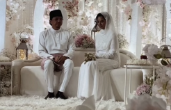 Terlihat Cantik di  Pernikahannya, Istri Baru Mantan Suami Laudya Chyntia Bella Mengenakan Baju Kurung Brokat Putih