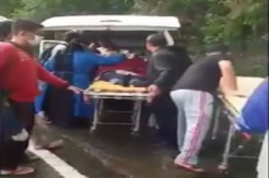 Mamuju Gempar, Ambulans Melaju Kencang Tabrak Pemotor, Pasien Rujukan Tewas