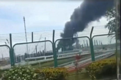 Kebakaran dan Kepulan Asap dan di Kilang Pertamina Balikpapan Berlangsung 25 Menit