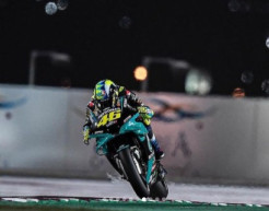 Start Keempat di GP Qatar, Valentino Rossi Optimis Awali MotoGP 2021 dengan Bagus