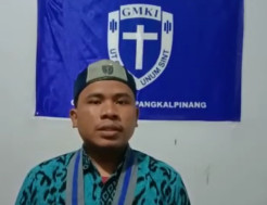 Pasca Bom Katedral Makassar, GMKI Pangkalpinang Imbau Umat Kristiani Tak Terprovokasi
