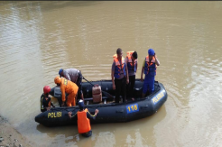Anak 8 Tahun yang Terpeleset ke Sungai di Pangandaran Ditemukan Tidak Bernyawa