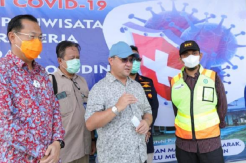 Seluruh Petugas Bandara HAS Hanandjoedin Sudah Divaksinasi