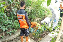 Sragen Gempar, Seorang Kakek Ditemukan Meregang Nyawa di Dalam Selokan