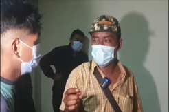 Tangis Histeris Seorang Ibu Pecah Saat Anaknya Diringkus Polisi Gara-gara Bawa Ganja