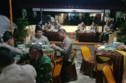 Awali Ramadhan, TNI-Polri dan Masyarakat di Batu Bara Sahur Bareng