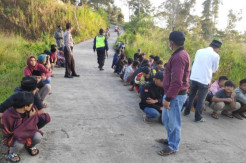 Puluhan Remaja Diamankan Polisi saat Bubarkan Balap Liar