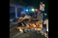 Bone Gempar, Beredar Video Joget Erotis di Atas Pikap sambil Bangunkan Sahur