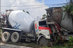 Rem Blong, Dua Truk Molen Berisi Material Terlibat Kecelakaan di Ngargoyoso
