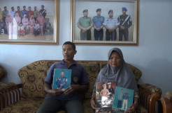 Ibunda Kangen Mayor Laut (P) Eko Firmanto, Berharap KRI Nanggala-402 Segera Ditemukan