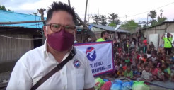 Gerkindo Beri Bantuan Sembako dan Trauma Healing untuk Anak-anak di NTT