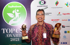 Bank Jatim Raih Dua Penghargaan pada TOP CSR Awards 2021