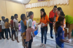 Pulihkan Anak-anak dan Orang Tua Korban Bencana, GERKINDO Beri Pendampingan