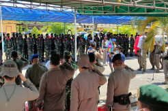 Gugur Ditembak KKB, Jenazah Bharatu Anumerta I Koman Wira Natha Dilepas Jenderal