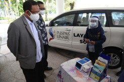 Tekan Penularan COVID-19, Puspas Unair Lengkapi Mobil Layanan Sosial dengan GeNose C19